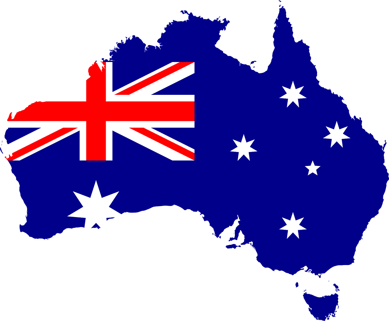 Map of Australia